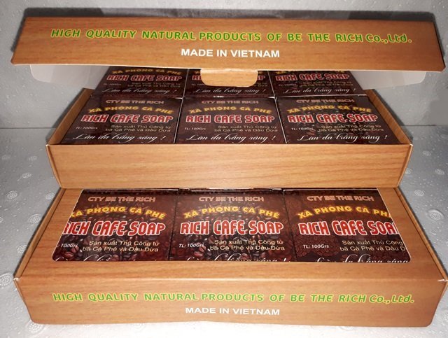 Cách làm xà phòng cà phê và dầu dừa