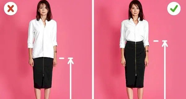 5 cách ăn mặc để cao hơn trông thấy