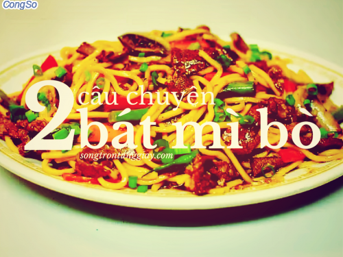 Câu chuyện hai bát mì bò