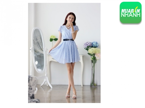 Đầm công sở vải mềm