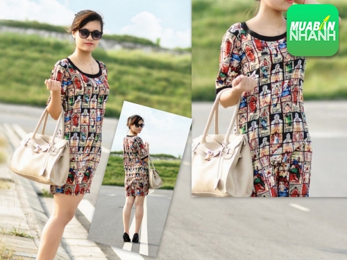 Đầm dạo phố phong cách Hàn Quốc