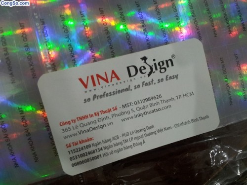 Giải pháp chống hàng giả, hàng nhái qua in tem 7 màu