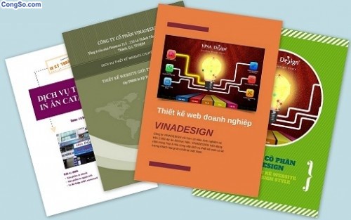 In ấn thiết kế Brochure tạo ấn tượng tốt về sản phẩm, dịch vụ