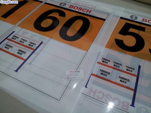 In backlit film hình ảnh theo yêu cầu cho tập đoàn Bosch