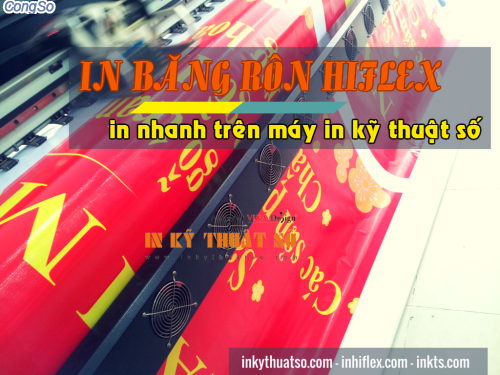 In băng rôn giá rẻ từ bạt hiflex mừng Xuân 2015