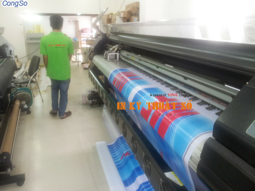 In băng rôn quảng cáo