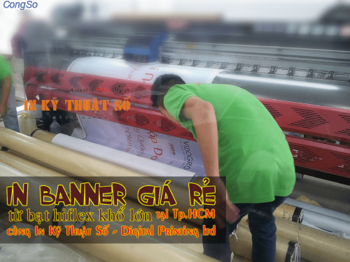 In banner rẻ, in banner quảng cáo tại HCM