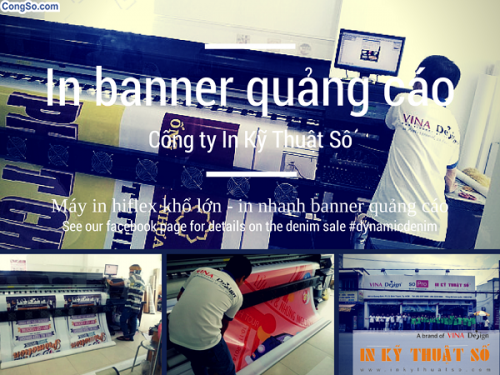 In banner quảng cáo từ in hiflex