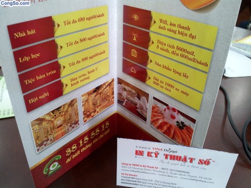 In brochure giá rẻ từ in offset
