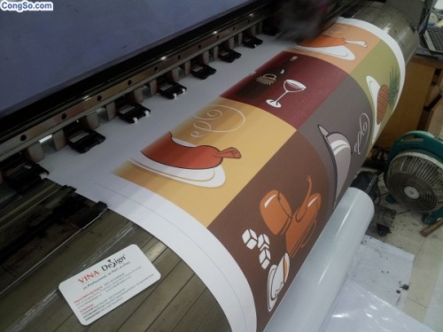 In canvas từ hình clip art nghệ thuật cho trang trí nhà hàng