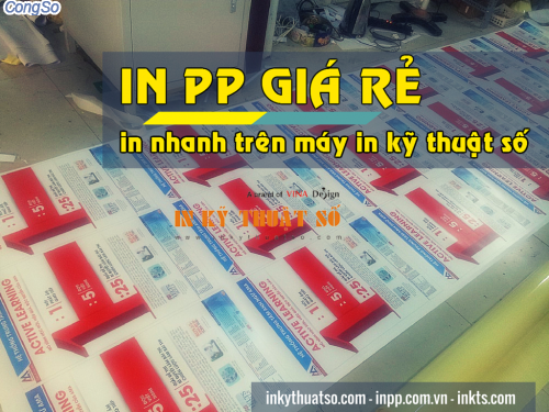 In PP giá rẻ cho in poster số lượng lớn HCM