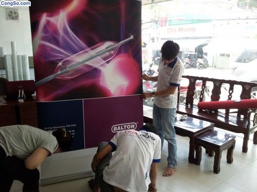 In PP ngoài trời giá rẻ