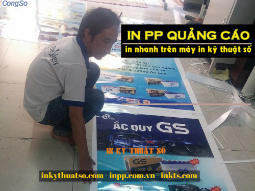 In PP quảng cáo Bình Ắc Quy GS