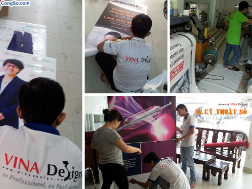 In pp standee giá rẻ tại hcm