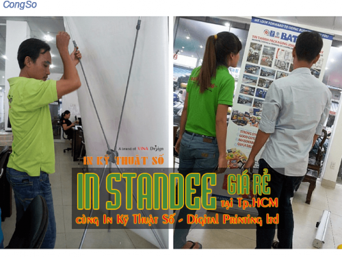 In standee giá rẻ chất lượng tại Tp.HCM