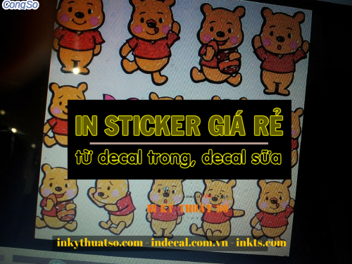 In sticker giá rẻ