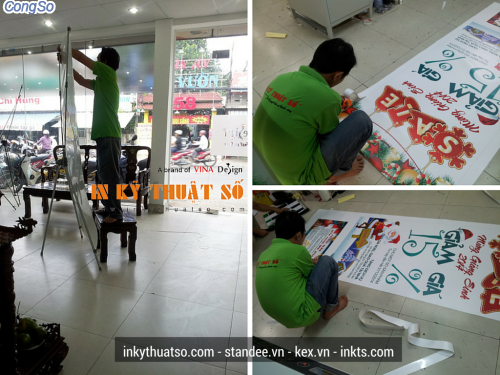 Standee cuốn nhôm cao cấp