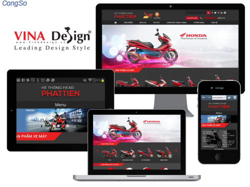 Thiết kế website Công ty Phát Tiến - phattien.com
