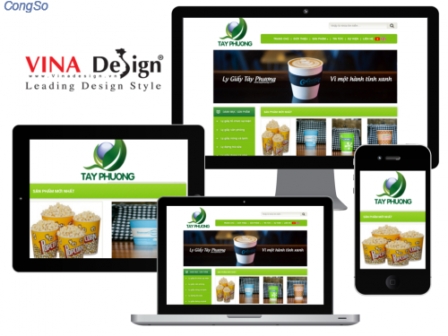 Thiết kế website Công Ty TNHH MTV Thương Mại Dịch Vụ Sản Xuất Tây Phương - tayphuong.vn