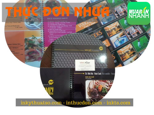 Thực đơn nhựa