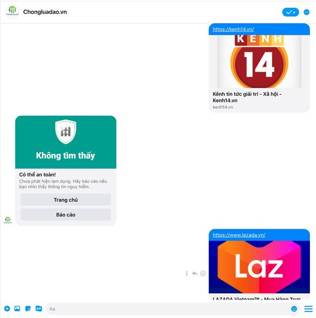 Hiếu PC tung chatbot 'Chống Lừa Đảo' ngay trên Messenger, người dùng có thể nhận biết website không an toàn trong vòng 5s!