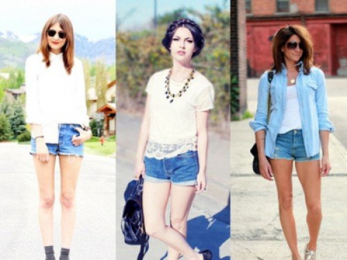 Bốn phong cách với quần jean ngắn