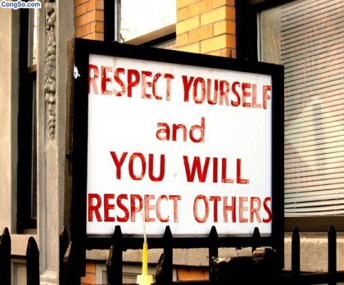 Hãy tôn trọng người khác như tôn trọng chính mình