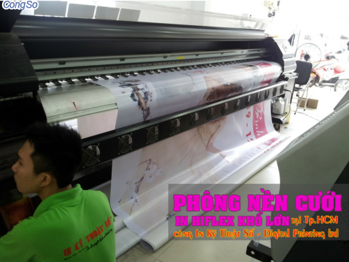 Truc tiep thuc hien in hiflex gia re phong nen cuoi kho lon cung Cong ty TNHH In Ky Thuat So - Digital Printing 