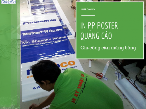 In an poster nhanh tai Cong ty In Ky Thuat So - Digital Printing cung mua standee treo poster voi gia canh tranh