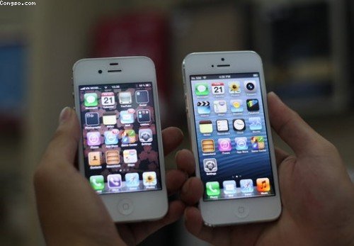 so sánh iPhone 4 và iPhone 5